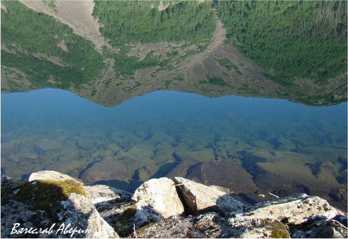 Озеро Омот. Глубина и высота