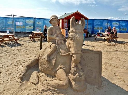 Песчаная скульптура четырнадцатая