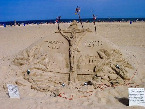 Песчаная скульптура двадцать вторая