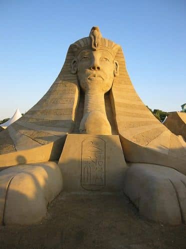 Песчаная скульптура двенадцатая