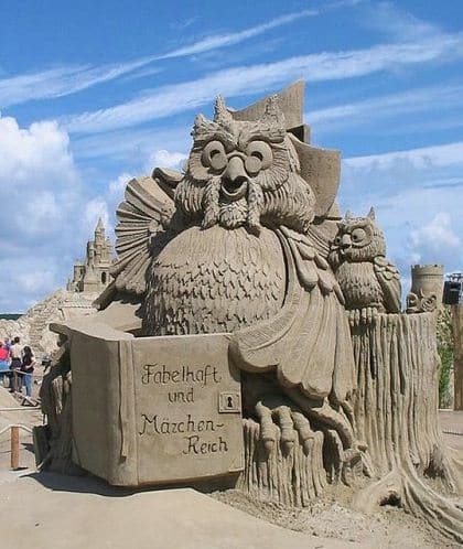 Песчаная скульптура пятая