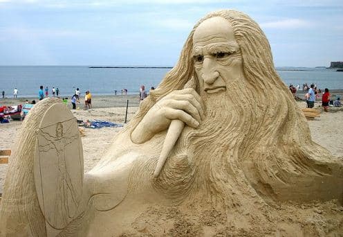 Песчаная скульптура шестнадцатая