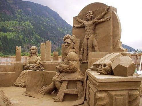 Песчаная скульптура тридцать первая