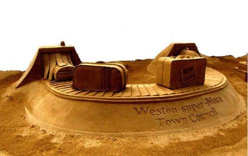 Песчаная скульптура восьмая