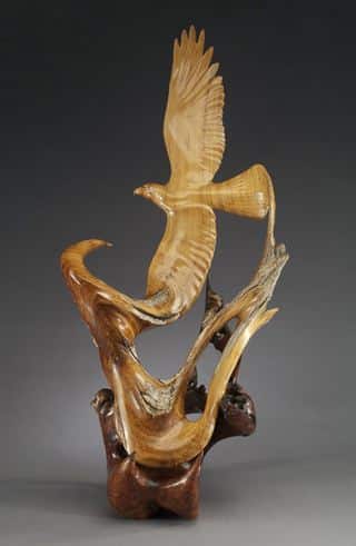 J. Christopher White.  Изящные деревянные скульптуры. Девятая