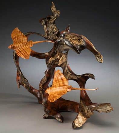 J. Christopher White.  Изящные деревянные скульптуры. Тринадцатая