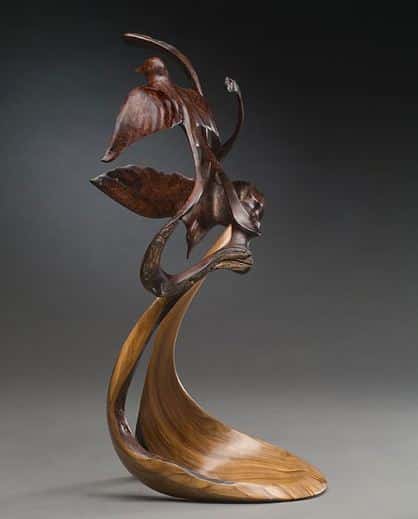 J. Christopher White.  Изящные деревянные скульптуры. Восьмая. Цена 6800 долларов