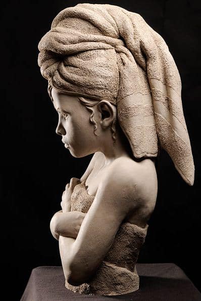 Philippe Faraut. Скульптура из глины. Denied