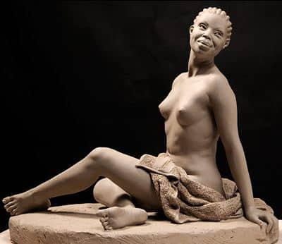 Philippe Faraut. Скульптура из глины. Serendipity