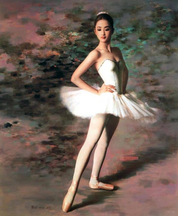 Xie Chuyu. Китайский портрет. Семнадцатый