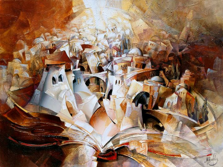 Израильский художник Nathan Brutsky. Картина девятая