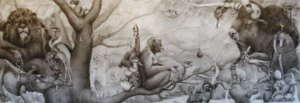 ArtPrize 2012. Adonna Khare и ее большие рисунки. С другой выставки