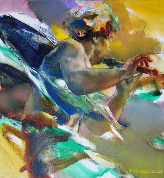 Валерий Блохин. Яркая живопись на грани абстракции. Картина вторая