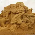 Скульптура из песка Святая Русь. Фото 9