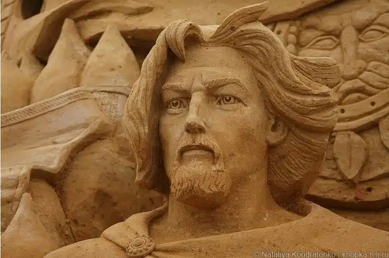 Скульптура из песка Святая Русь. Фото 18