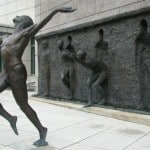 Скульптор Zenos Frudakis. Бронзовая скульптура Свобода