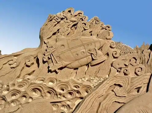 Песчаная скульптура тринадцатая