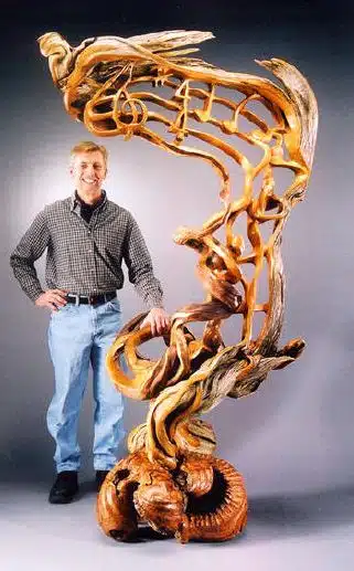 J. Christopher White.  Изящные деревянные скульптуры. Вторая