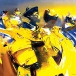 Валерий Блохин. Яркая живопись на грани абстракции. Тибет. Прогулка императора