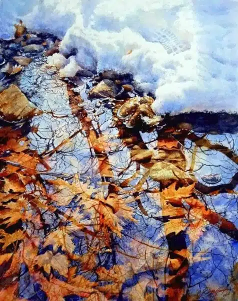 rukiye garip. voda akvarelyu 11 • Турецкая художница Rukiye Garip. Вода акварелью